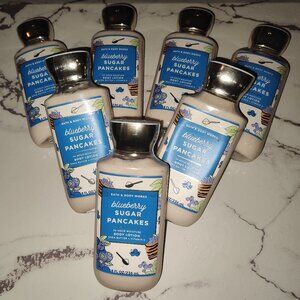Bath & Body Works Blueberry Sugar Pancakes Body Lotion - Bundle of 7